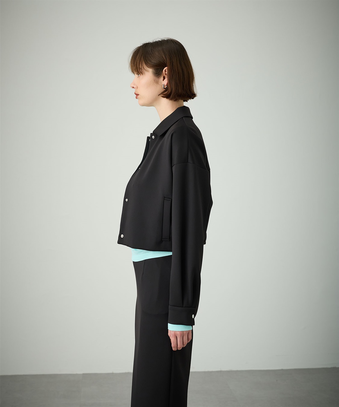 サテンダンボールブルゾン N.O.R.C｜クロスプラス公式通販サイト