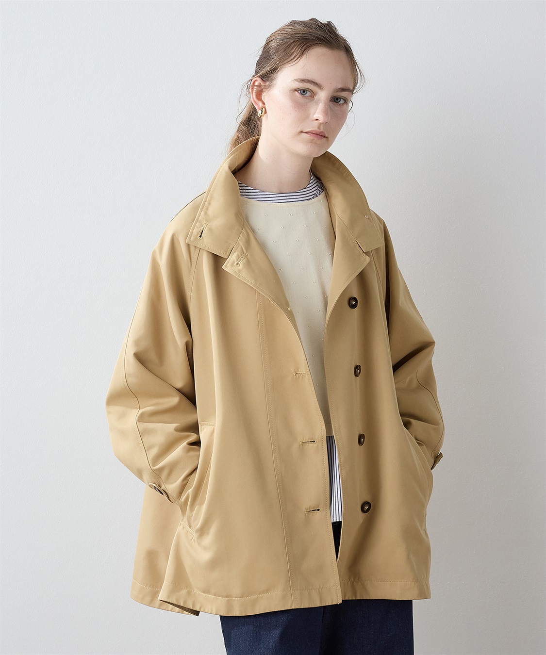 テントライン ショートコート LE SOUK HOLIDAY｜クロスプラス公式通販