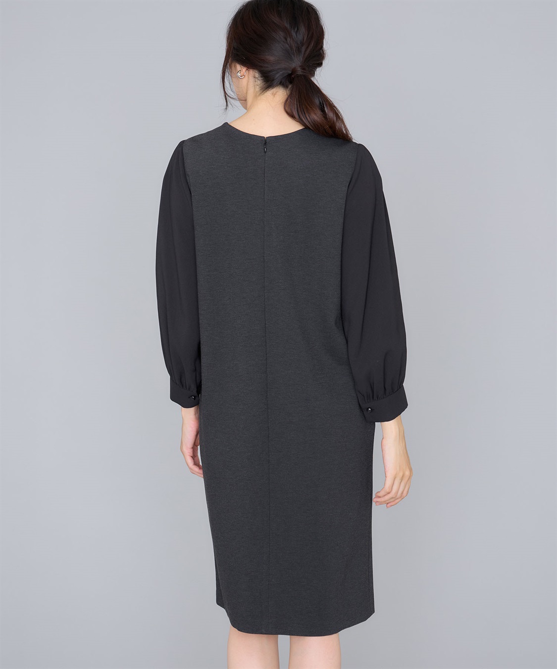 アルファブリック】フロントタックワンピース A/C DESIGN BY ALPHA