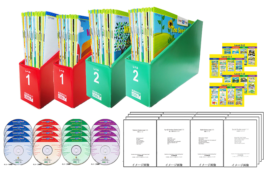 CTP絵本 Learn to Read 96冊セット ＜レベル1＋レベル2＞ | 英語教材