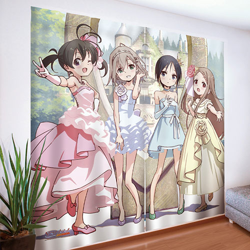 ヤマノススメ サードシーズン]描き下ろしカーテン（ドレス）