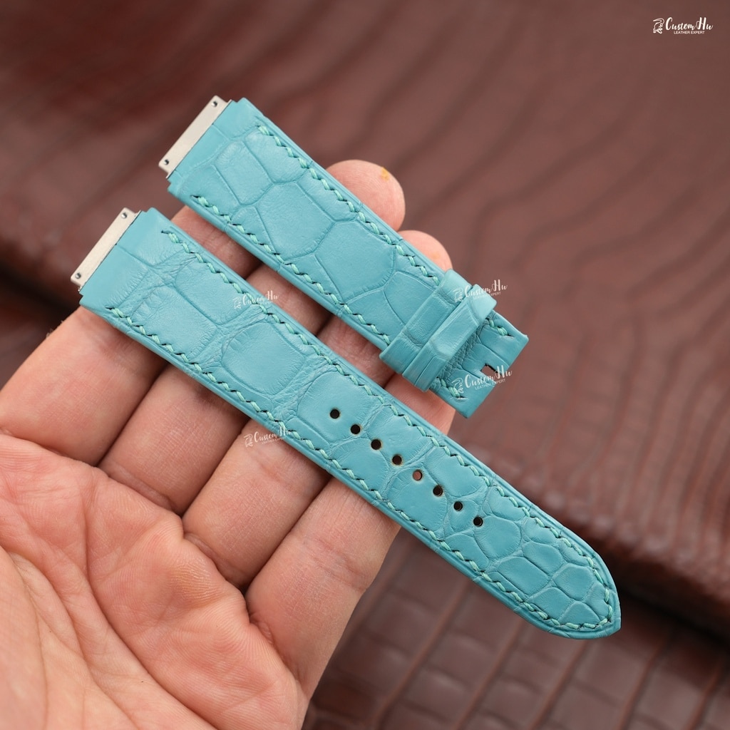 リシャールミル RM-67-01 ストラップ 22mm アリゲーター ティファニー