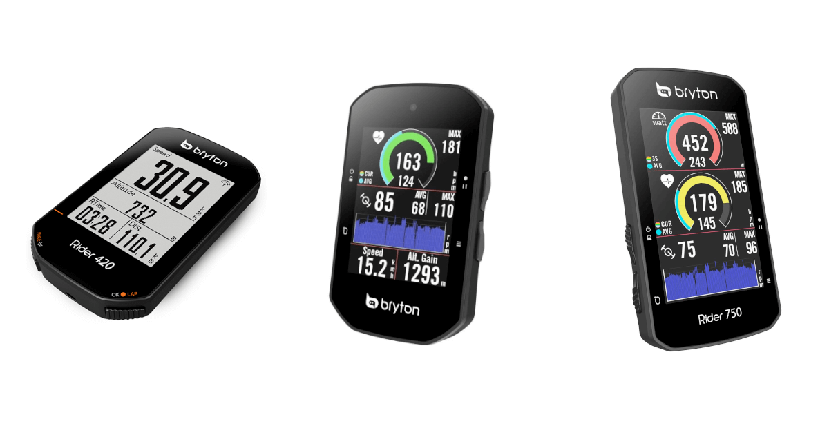brytonのGPSサイクルコンピュータ（サイコン）を徹底比較！まとめ完全