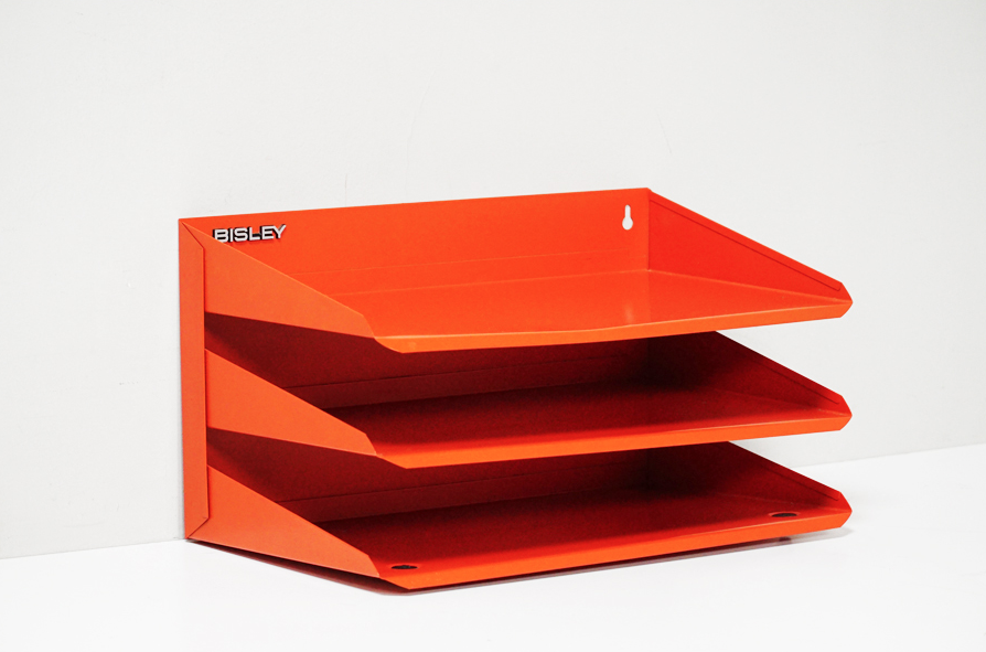 BISLEY(ビスレー)出張買取-アドア東京-A4レターラック トレイ レッド