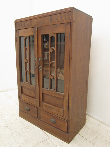 昭和初期レトロ□アンティーク□本棚/ブックケース買取専門【アドア