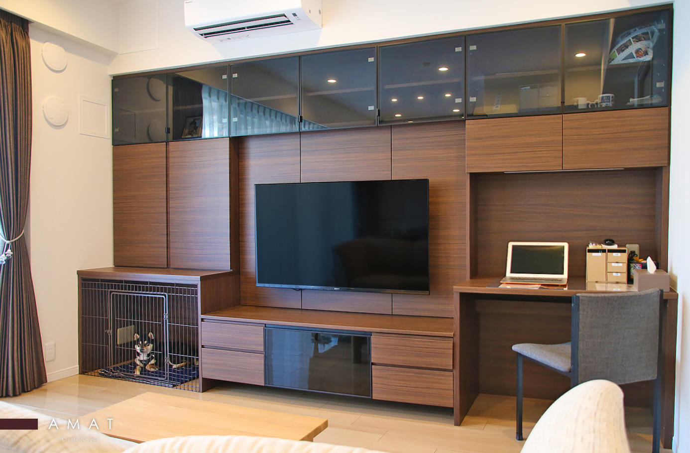 テレビボード | オーダーメイドオリジナル収納家具 AMAT