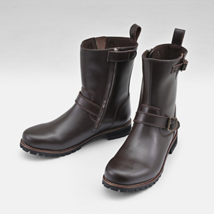 HBS-004 エンジニアブーツ ダークブラウン - Henly Begins | アンバー