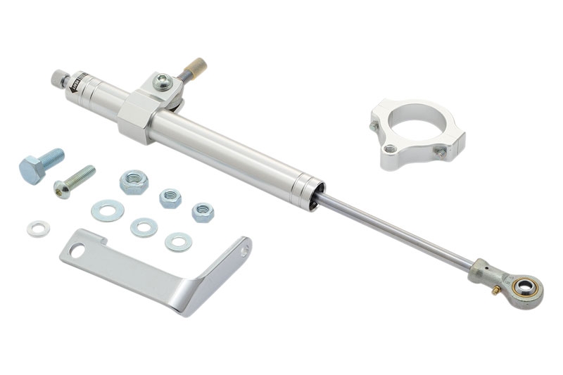 クローム ステアリングダンパーキット - DRAG Specialties | アンバー