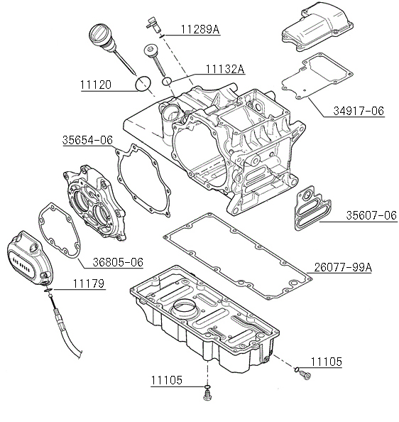 6速トランスミッション周りガスケット各種 - | アンバーピース