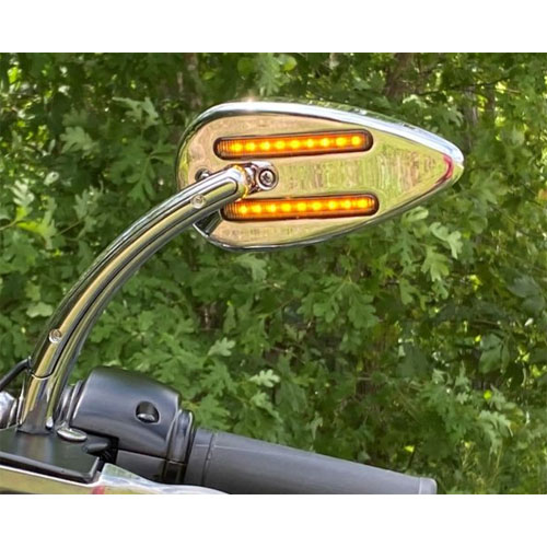 ランニングライト ディレクショナルインジケーター ミラー - Harley