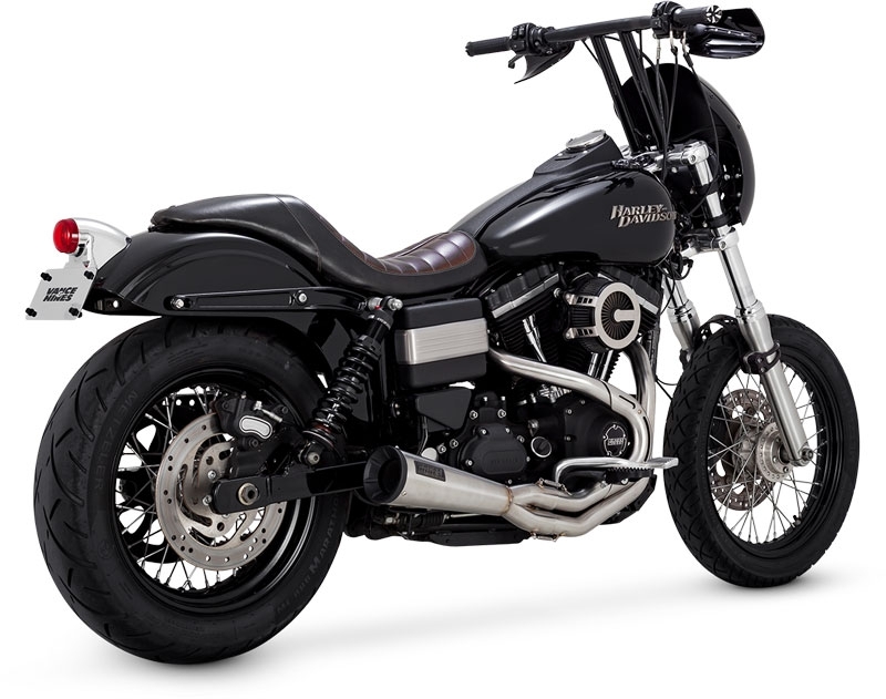 VANCE＆HINES ステンレス UPSWEEP 2in1マフラー - VANCE＆HINES