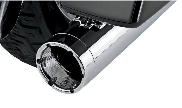 VANCE＆HINES モンスターラウンド スリップオンマフラー ツーリング