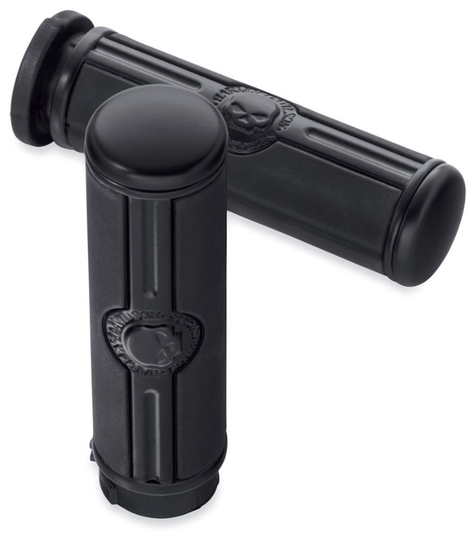 スカル ハンドグリップ ブラック - Harley Davidson | アンバーピース