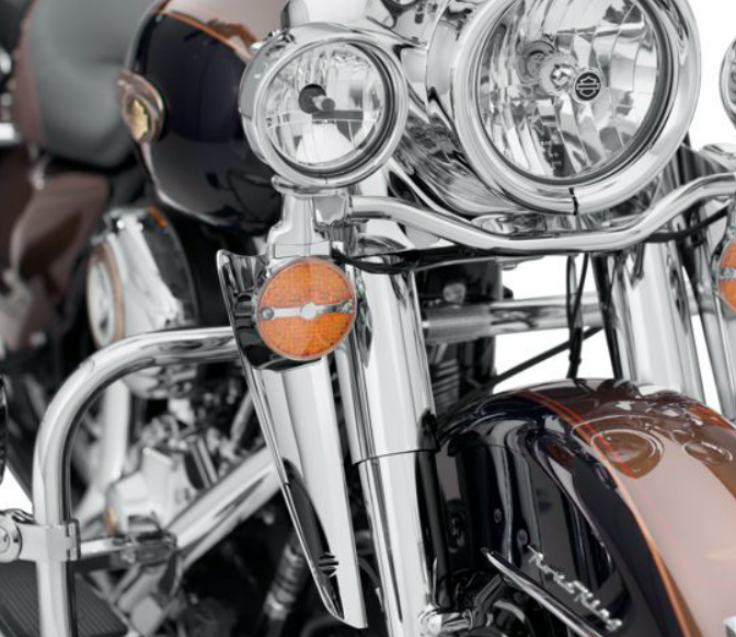フォークマウントウインドディフレクター - Harley Davidson