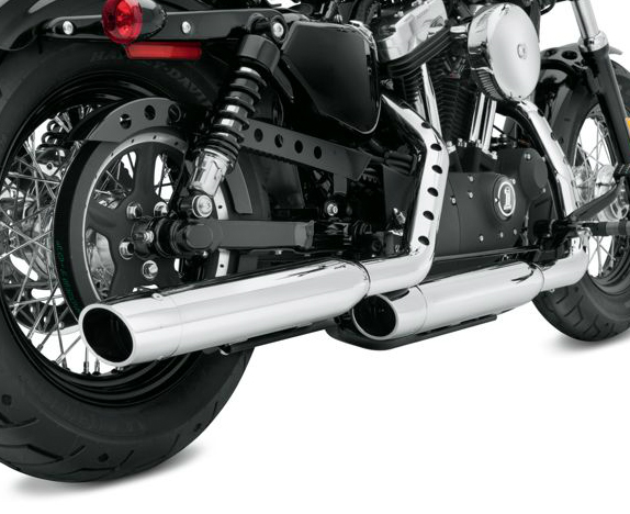 スクリーミンイーグル・ストリートキャノンマフラー・クローム