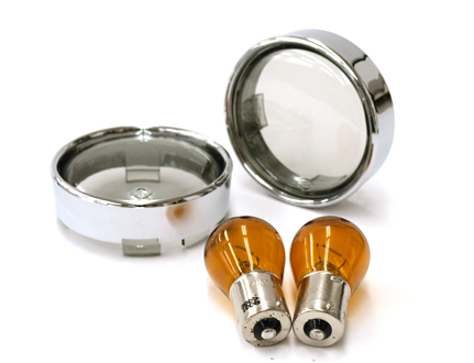 ブレットターンシグナルトリム・トリムリングスタイル - Harley