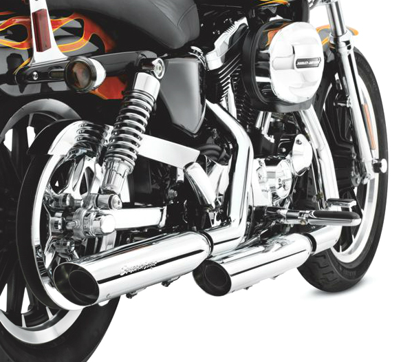 スクリーミンイーグル・スリップオンマフラー/スポーツスター