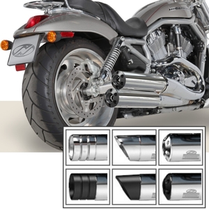 Dr.Jekill＆Mr.Hyde マフラー VRSC(NRS) Blackボディ - Jekill&Hyde