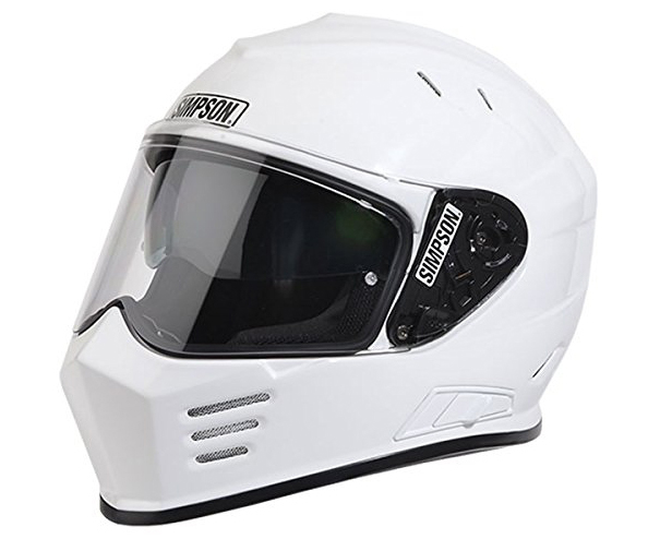 Simpson ヘルメット Ghost Bandit DOT - WHITE - SIMPSON | アンバーピース