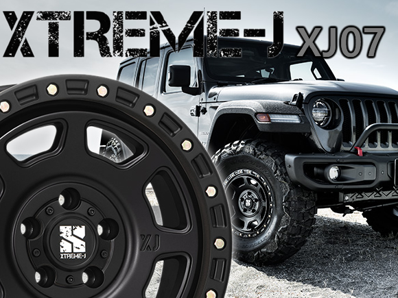 JLラングラー用 ホイール＆タイヤ1台分セット(エクストリームジェイ