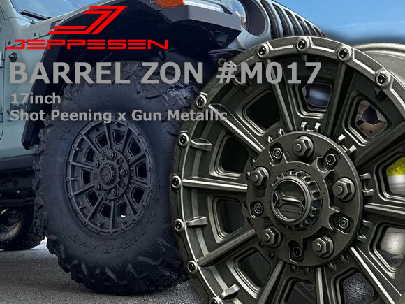 JLラングラー用 ホイール＆タイヤ1台分セット(JEPPESEN バレルゾーン