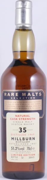 Millburn 1969 35 Jahre Rare Malts Selection Limited Edition Whisky