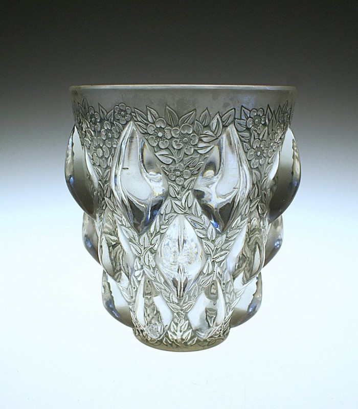 LALIQUE】ルネ・ラリック RAMPILLON 花瓶 - アンティック 姉妹社