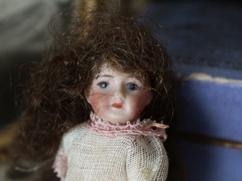 コンポジションボディ ミニョネット French＊/Antique Doll/お人形