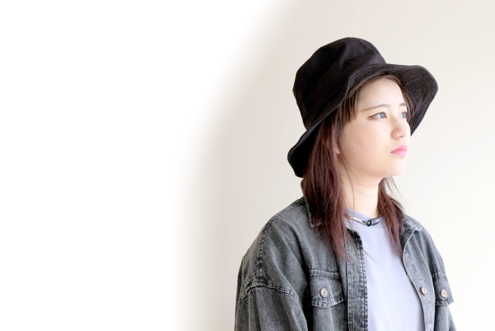 ANAGRAM アナグラム x CELEB セレブ ロングブリム バケットハット ツバ