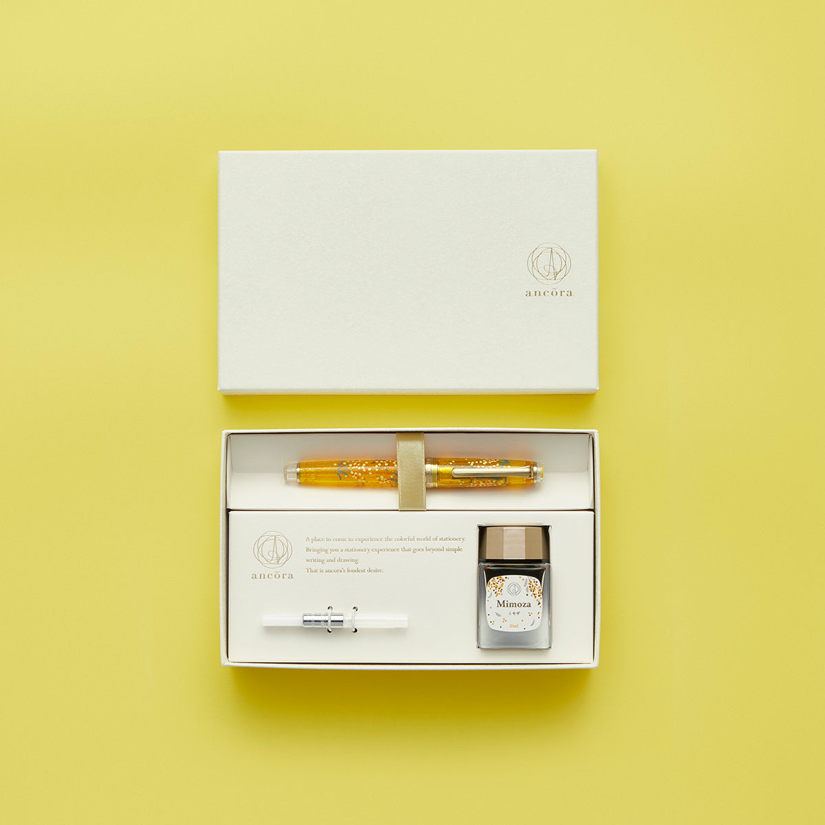 プロフェッショナルギアスリム万年筆 mizutama ゴールド/モカブラウン