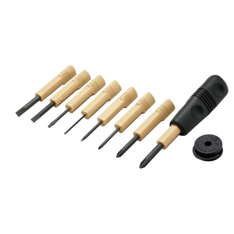 POP電工グリップ8本組ドライバーセット | ANEXブランドのドライバー