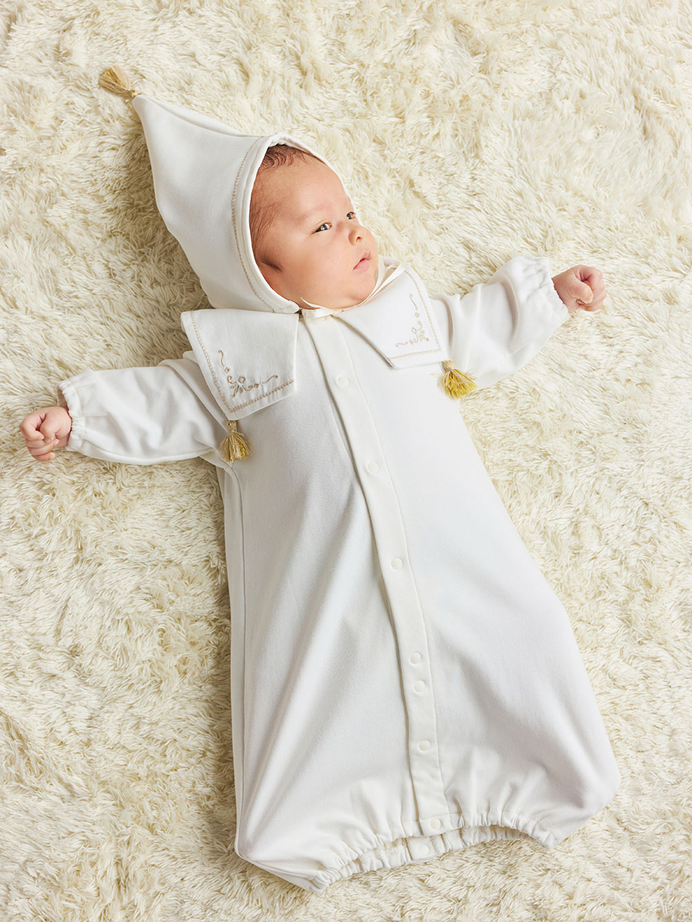 春夏秋冬【Angeliebeオリジナル】タッセル付きおめかしドレス＆帽子