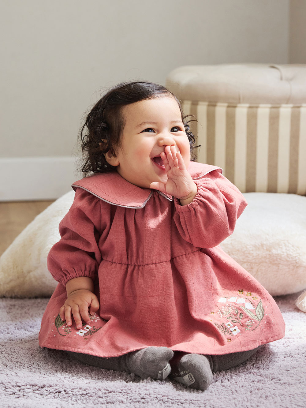 ロンパース・カバーオール Misha & Puff circus overall 6-12m