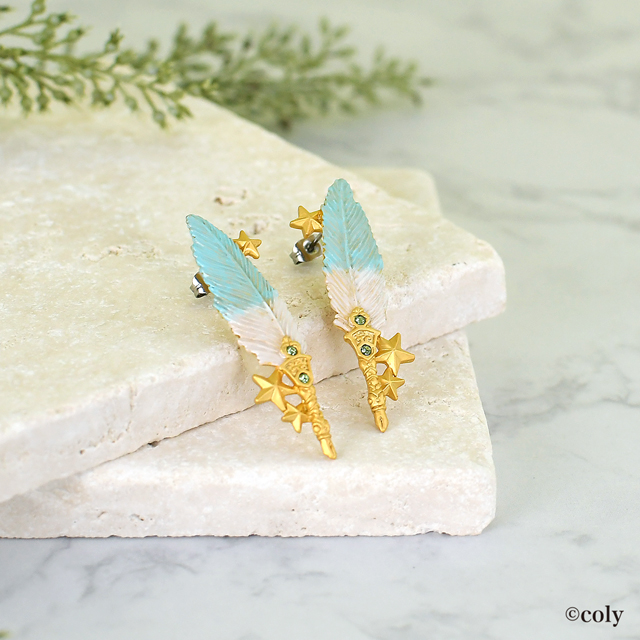 魔法使いの約束｜ピアス（ルチル）