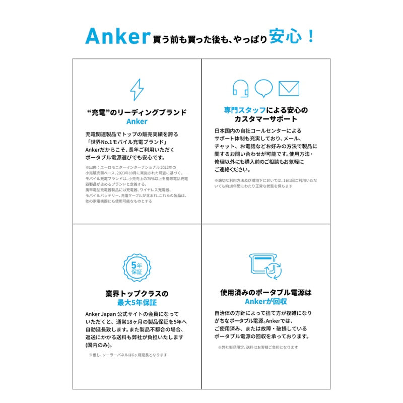 Anker Solix C800 Portable Power Station | リン酸鉄ポータブル電源の