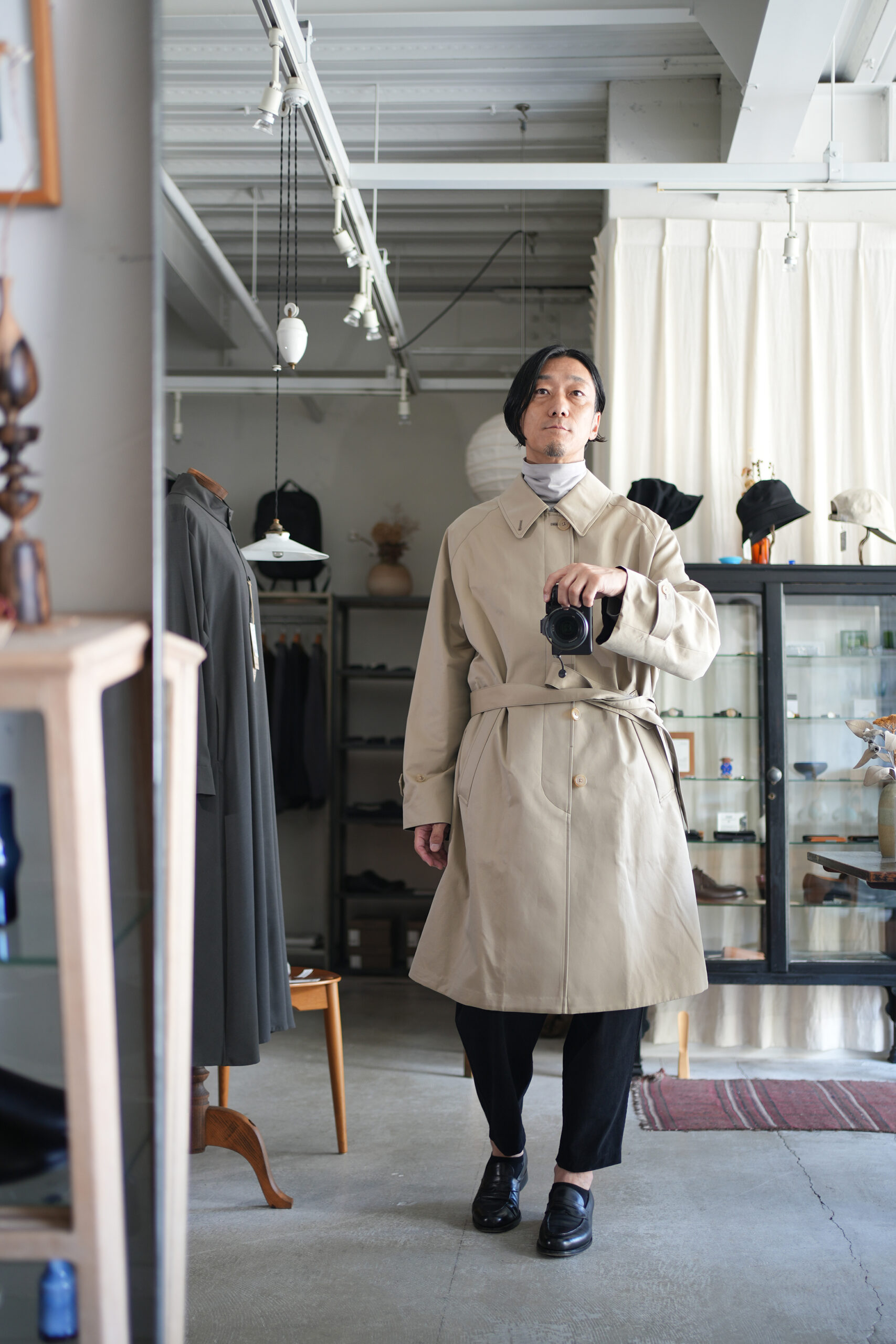 MARKAWARE」REVERSIBLE SINGLE TRENCH COAT | ANOTHER LOUNGE