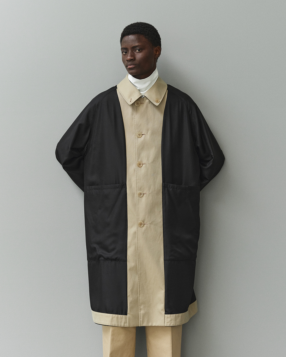 MARKAWARE」REVERSIBLE SINGLE TRENCH COAT | ANOTHER LOUNGE