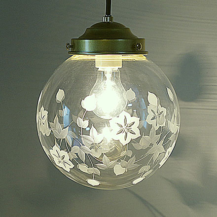 泡入りガラスシェード - アトリエ Ansan