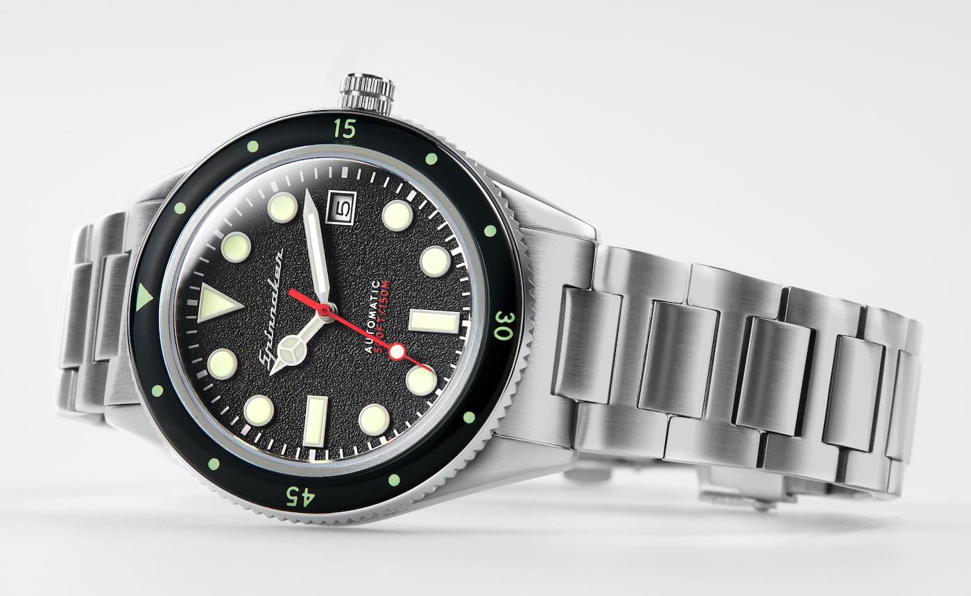 Spinnaker Cahill Mid-Size Automatic Watch Offers Slimline