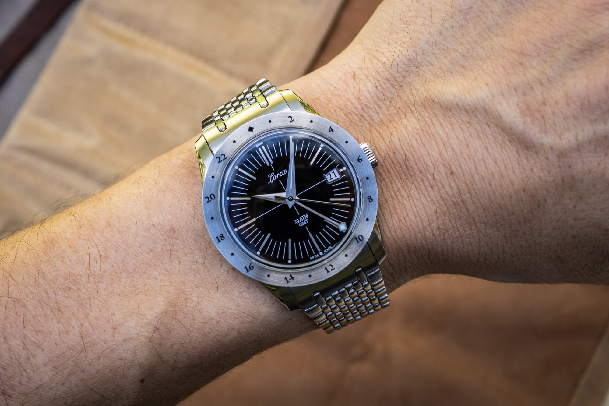 Hands-On: Lorca Model No.1 GMT Watch | aBlogtoWatch