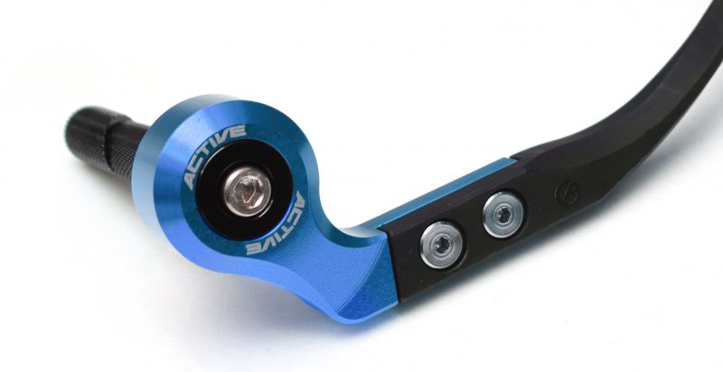ブレーキレバーガード&バーエンド フルセット ブルー | ACTIVE