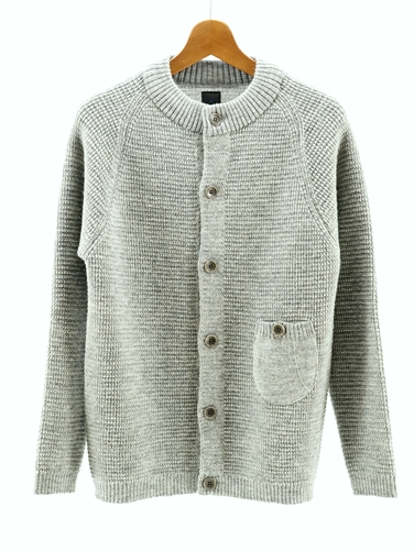 maillot（マイヨ） patch waffle cardigan MAK-17122 通販 - men