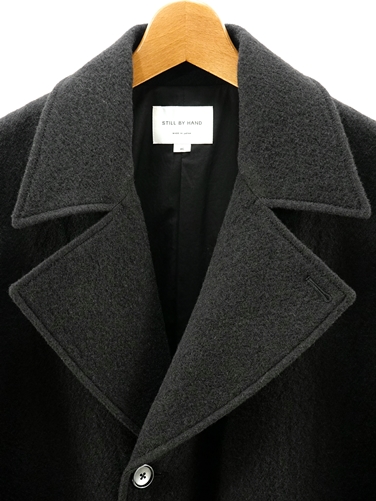 STILL BY HAND（スティルバイハンド） ウールラペルドオーバーサイズ