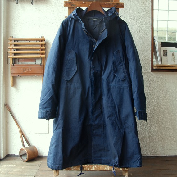 Johnbull 真冬も暖かいインディゴ染めのモッズコート（AH951） - blog