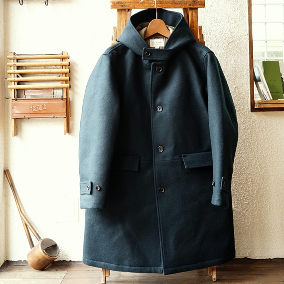 STILL BY HAND シンサレートを抱かせたメルトンフードコート（CO0284