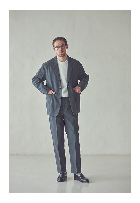 STILL BY HAND ジャージライク・畏まらないセットアップジャケット