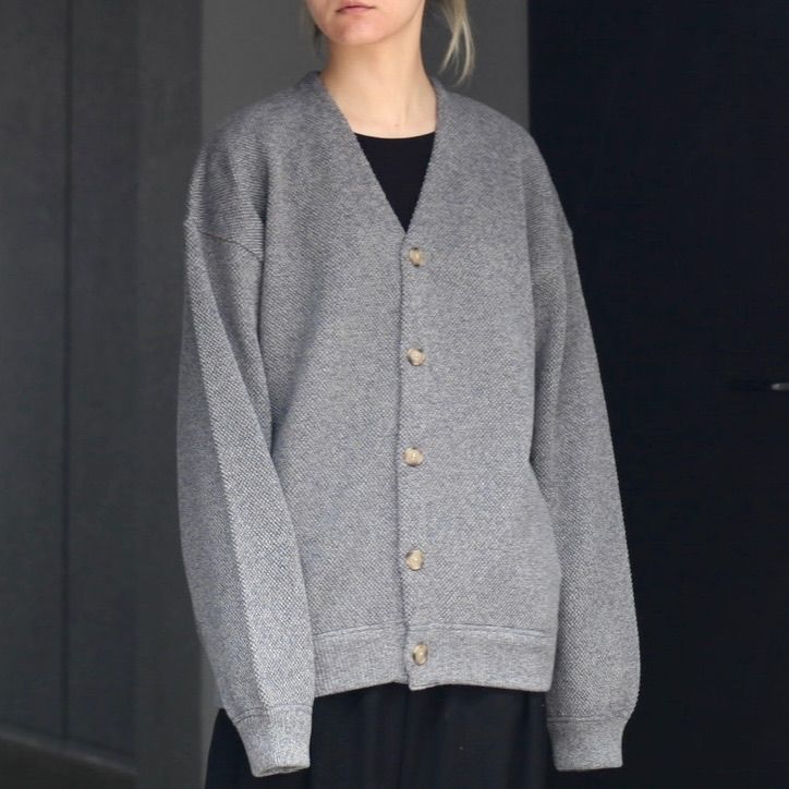 crepuscule - 【残りわずか】Moss Stitch V/N Cardigan | ACRMTSM