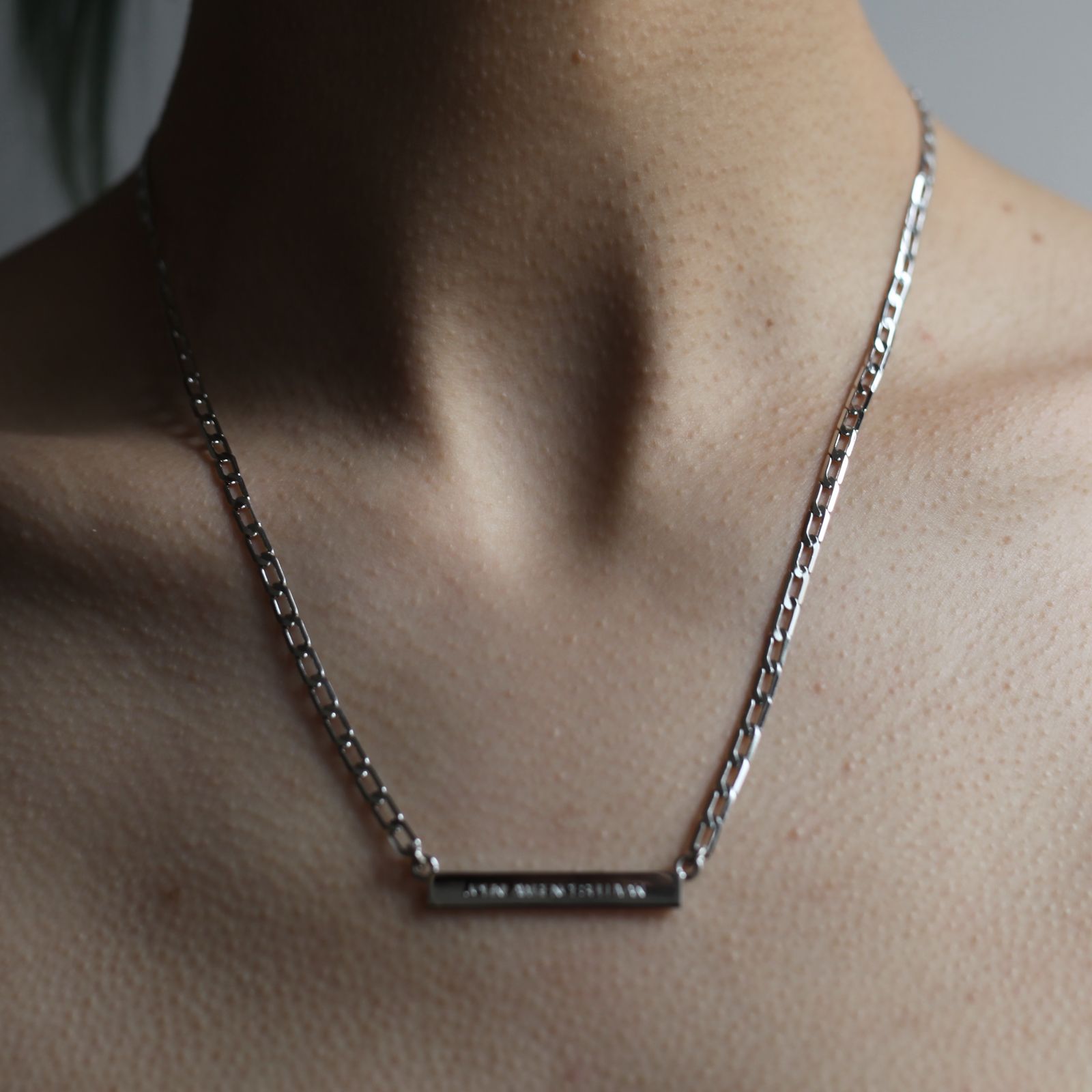 JOHNLAWRENCESULLIVAN - 【残り一点】Plate Top Necklace | ACRMTSM