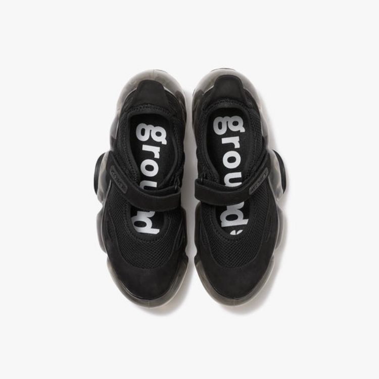 grounds - 【残りわずか】Moopie Mary Jane(BLACK×BLACK) | ACRMTSM