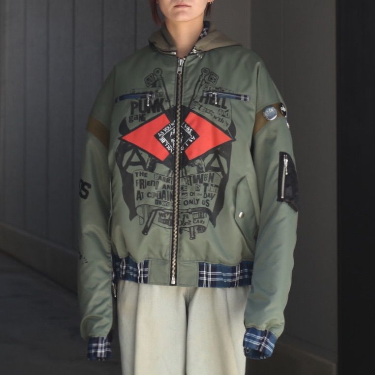 KIDILL - 【残り一点】Seditionaries MA-1 Jacket | ACRMTSM ONLINE STORE